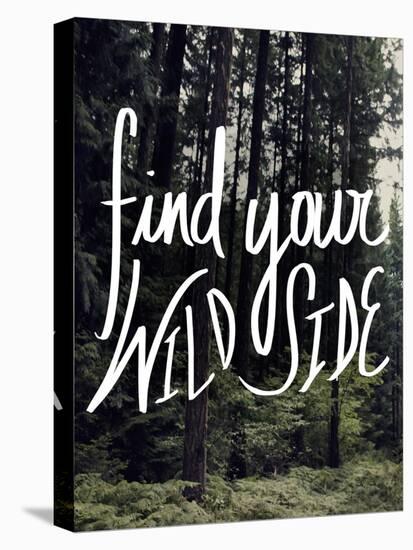 Find Your Wild Side-Leah Flores-Stretched Canvas