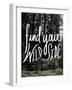 Find Your Wild Side-Leah Flores-Framed Giclee Print