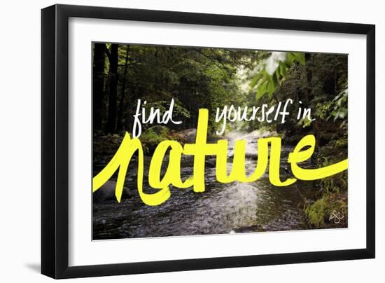 Find Yourself in Nature-Kimberly Glover-Framed Giclee Print