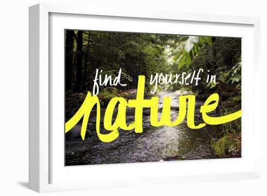 Find Yourself in Nature-Kimberly Glover-Framed Giclee Print