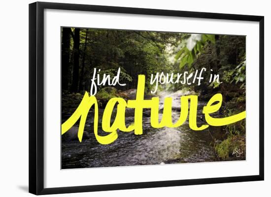 Find Yourself in Nature-Kimberly Glover-Framed Giclee Print