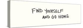 Find Yourself-Urban Cricket-Stretched Canvas