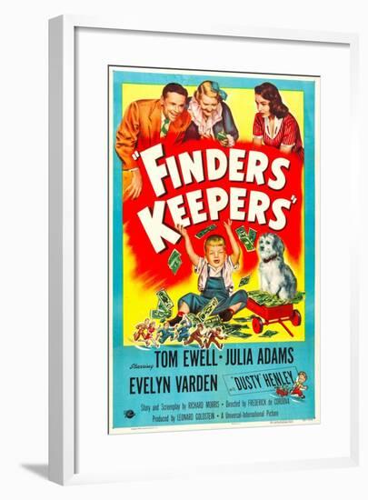 Finders Keepers-null-Framed Art Print