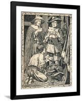 Finding Charles Firsts Correspondence, 1902-Patten Wilson-Framed Giclee Print