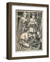 Finding Charles Firsts Correspondence, 1902-Patten Wilson-Framed Giclee Print