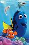 Finding Dory- New & Old Friends-null-Lamina Framed Poster