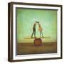 Finding Equilibrium-Duy Huynh-Framed Art Print