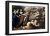 Finding of Moses-Bernardo Cavallino-Framed Giclee Print