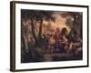 Finding of Romulus and Remus, C. 1720-1740-Andrea Lucatelli-Framed Giclee Print