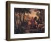 Finding of Romulus and Remus, C. 1720-1740-Andrea Lucatelli-Framed Giclee Print