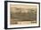 Findlay, Ohio - Panoramic Map-Lantern Press-Framed Art Print