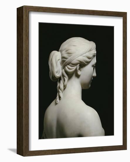 Fine American White Marble Bust of Proserpine, Hiram Powers, 19th Century-Hirim Powers-Framed Giclee Print