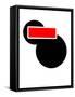 Fine Art - Art Print Series- Black and Red 80'-Philippe Hugonnard-Framed Stretched Canvas