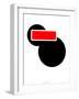 Fine Art - Art Print Series- Black and Red 80'-Philippe Hugonnard-Framed Art Print