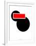 Fine Art - Art Print Series- Black and Red 80'-Philippe Hugonnard-Framed Art Print