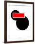 Fine Art - Art Print Series- Black and Red 80'-Philippe Hugonnard-Framed Art Print