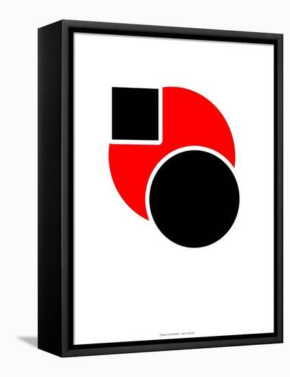 Fine Art - Art Print Series - Black and Red 90'-Philippe Hugonnard-Framed Stretched Canvas