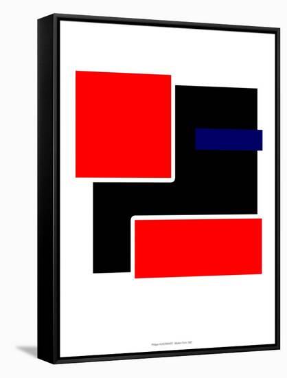 Fine Art - Art Print Series - Modern Form 1982'-Philippe Hugonnard-Framed Stretched Canvas