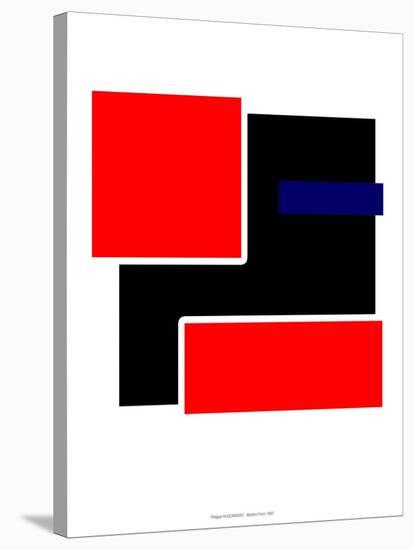 Fine Art - Art Print Series - Modern Form 1982'-Philippe Hugonnard-Stretched Canvas