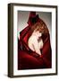 Fine Art Style Photo of a Beautiful Redhead Woman-conrado-Framed Photographic Print