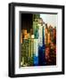 Fine Art, White Frame, Full Size Photography, the New Yorker Hotel, Midtown Manhattan, NYC, US-Philippe Hugonnard-Framed Art Print