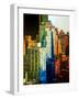 Fine Art, White Frame, Full Size Photography, the New Yorker Hotel, Midtown Manhattan, NYC, US-Philippe Hugonnard-Framed Art Print