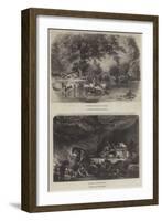 Fine Arts at the Paris Great Exhibition-Karl Girardet-Framed Giclee Print