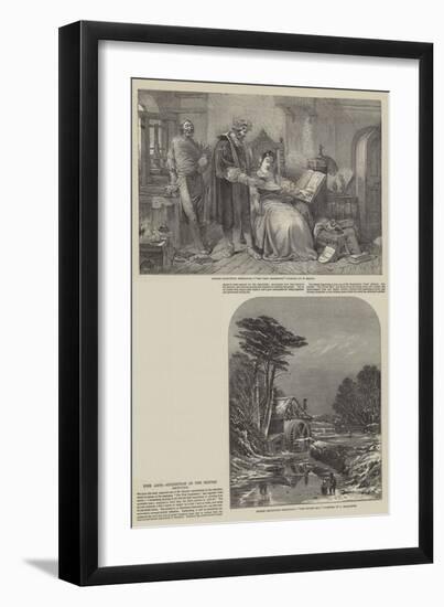 Fine Arts, Exhibition of the British Institution-Henry Courtney Selous-Framed Premium Giclee Print