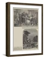 Fine Arts, Exhibition of the British Institution-Henry Courtney Selous-Framed Giclee Print