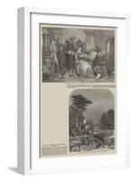 Fine Arts, Exhibition of the British Institution-Henry Courtney Selous-Framed Giclee Print