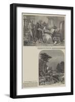 Fine Arts, Exhibition of the British Institution-Henry Courtney Selous-Framed Giclee Print