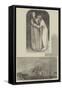 Fine Arts-John Everett Millais-Framed Stretched Canvas