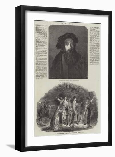 Fine Arts-Rembrandt van Rijn-Framed Giclee Print