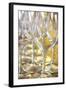 Fine Dining, Wine Glasses, Tuscany, Italy-Terry Eggers-Framed Photographic Print