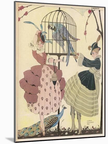 Fine Feathers in Wartime-Gerda Wegener-Mounted Art Print