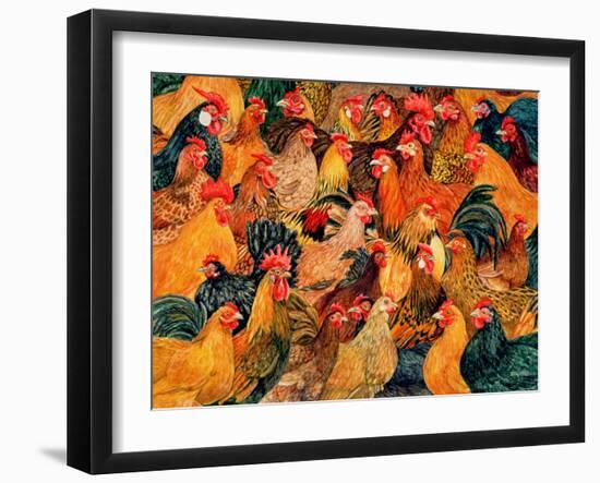 Fine Fowl-Ditz-Framed Giclee Print