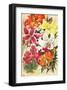 Fine Hardy Lilies-null-Framed Art Print