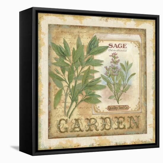 Fine Herbs II-Daphné B.-Framed Stretched Canvas