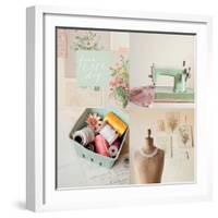 Fine Little Day for Sewing-Mandy Lynne Photography-Framed Art Print