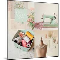 Fine Little Day for Sewing-Mandy Lynne Photography-Mounted Art Print