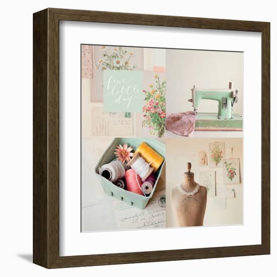 Fine Little Day for Sewing-Mandy Lynne Photography-Framed Art Print