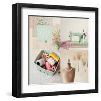 Fine Little Day for Sewing-Mandy Lynne Photography-Framed Art Print