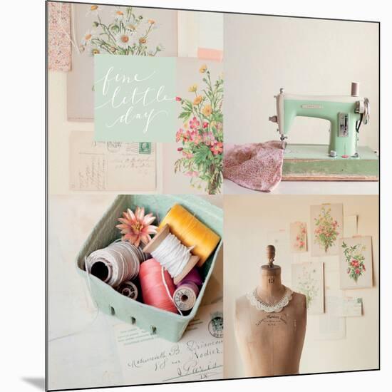 Fine Little Day for Sewing-Mandy Lynne Photography-Mounted Premium Giclee Print