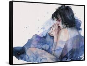 Fine on the Outside-Agnes Cecile-Framed Stretched Canvas