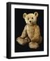 Fine Steiff Pale Golden Plush Covered Teddy Bear with Large Deep Set Black Button Eyes, circa 1910-Steiff-Framed Giclee Print