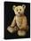 Fine Steiff Pale Golden Plush Covered Teddy Bear with Large Deep Set Black Button Eyes, circa 1910-Steiff-Stretched Canvas