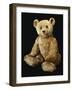 Fine Steiff Pale Golden Plush Covered Teddy Bear with Large Deep Set Black Button Eyes, circa 1910-Steiff-Framed Giclee Print