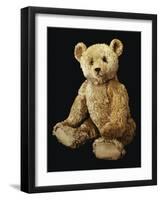 Fine Steiff Pale Golden Plush Covered Teddy Bear with Large Deep Set Black Button Eyes, circa 1910-Steiff-Framed Giclee Print