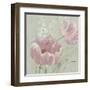 Fine Tulip II - Blush-Maria Mendez-Framed Giclee Print