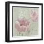 Fine Tulip II - Blush-Maria Mendez-Framed Giclee Print